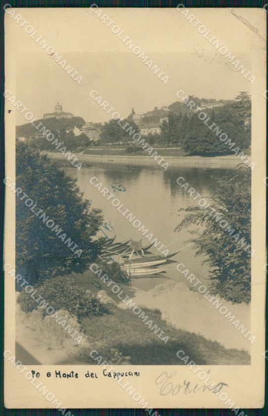 Torino Città Po PIEGA Foto cartolina VK1845 – fronte