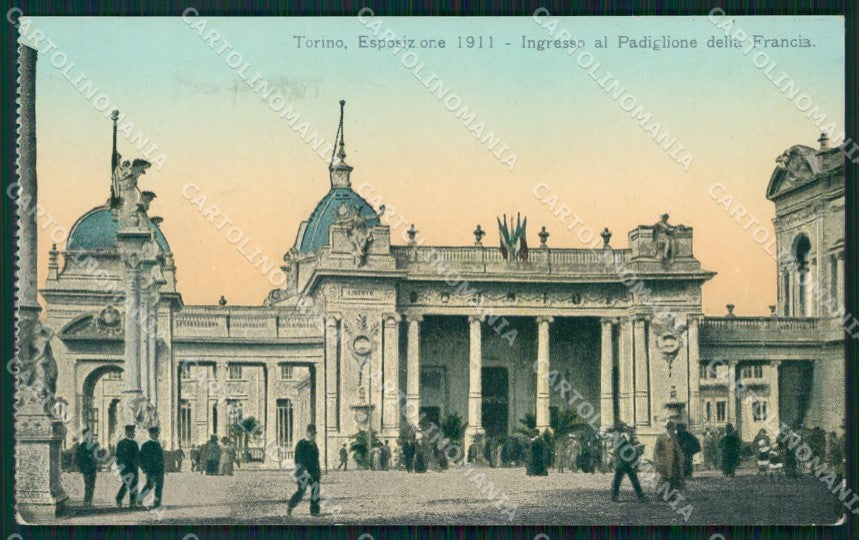 Torino Città Esposizione 1911 cartolina VK1870 – fronte