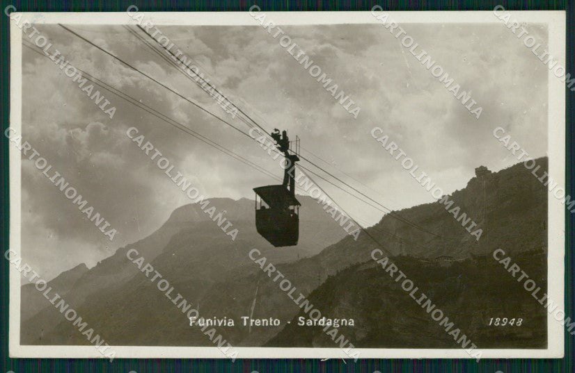 Trento Città Funivia Trento Sardagna Foto cartolina VK1874 – fronte