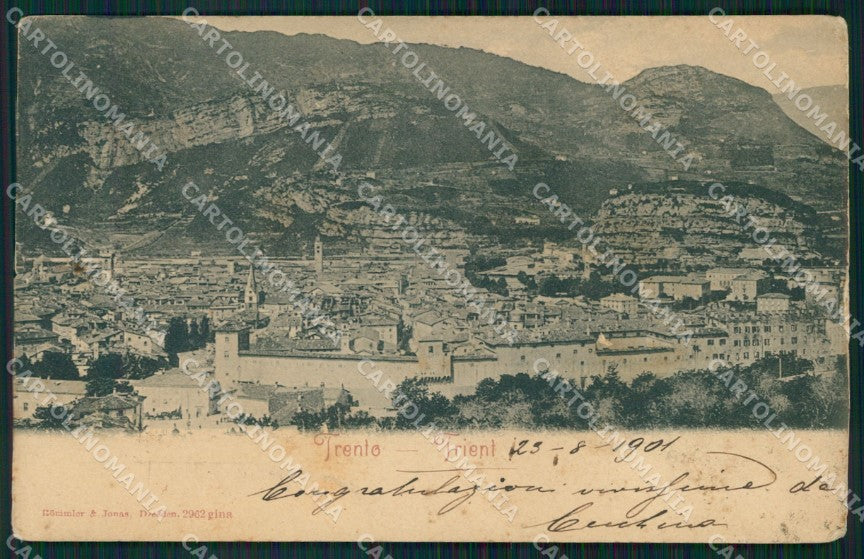Trento Città cartolina VK1876 – fronte
