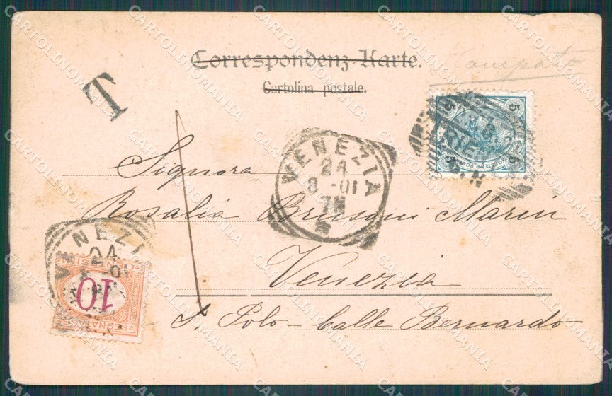 Trento Città cartolina VK1876 – retro