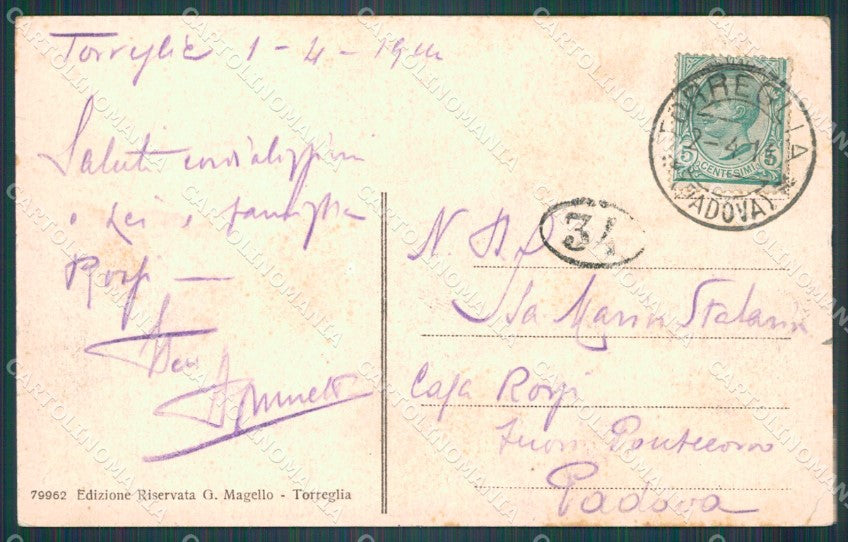 Padova Torreglia cartolina VK1896 – retro