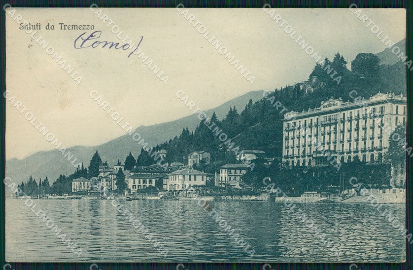Como Tremezzo Lago di Como cartolina VK1911 – fronte