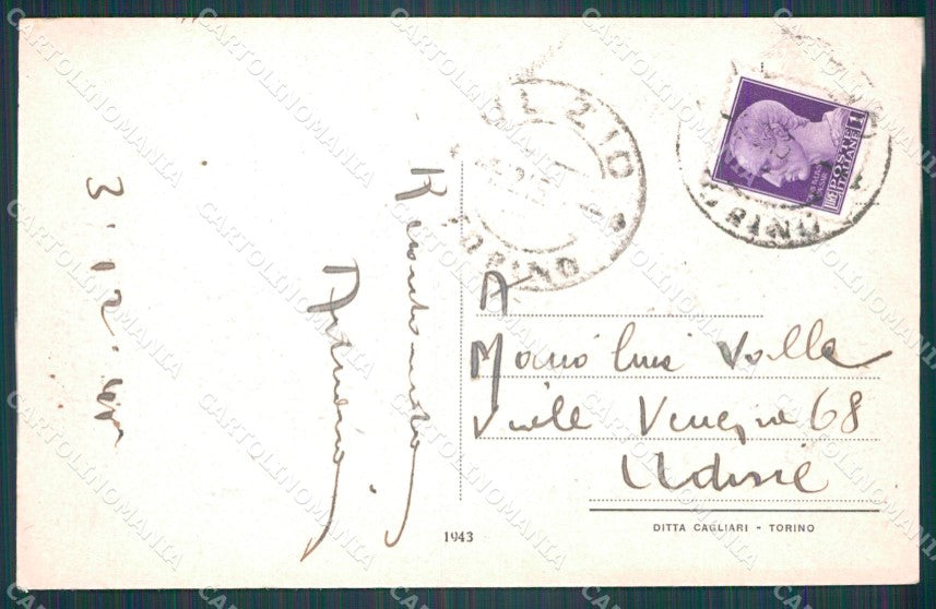 Torino Oulx Ulzio cartolina VK1955 – retro