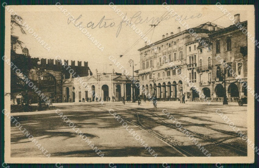 Verona Città Teatro cartolina VK1961 – fronte