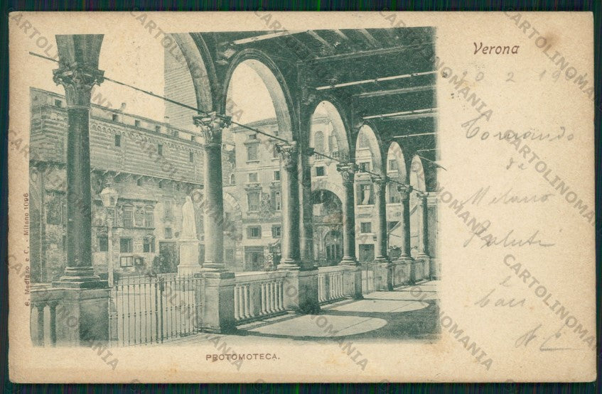 Verona Città Protomoteca cartolina VK1982 – fronte