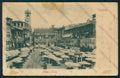 Verona Città Piazza Erbe Mercato COLLA PIEGA STRAPPINO cartolina VK1984 – fronte