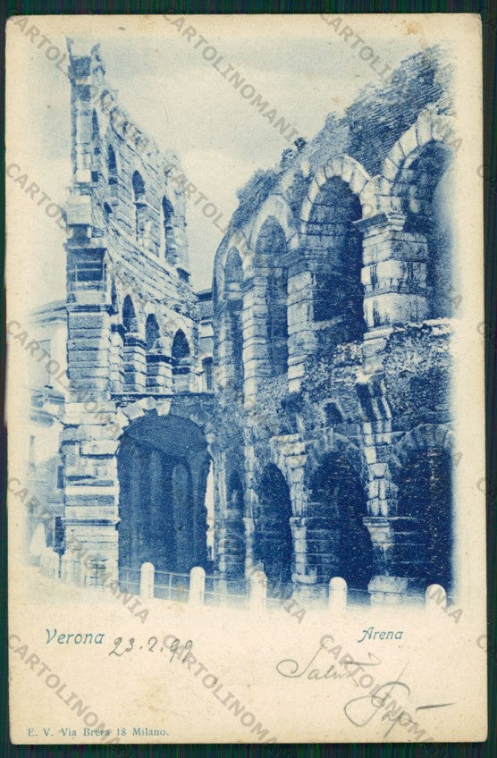 Verona Città Arena cartolina VK1993 – fronte
