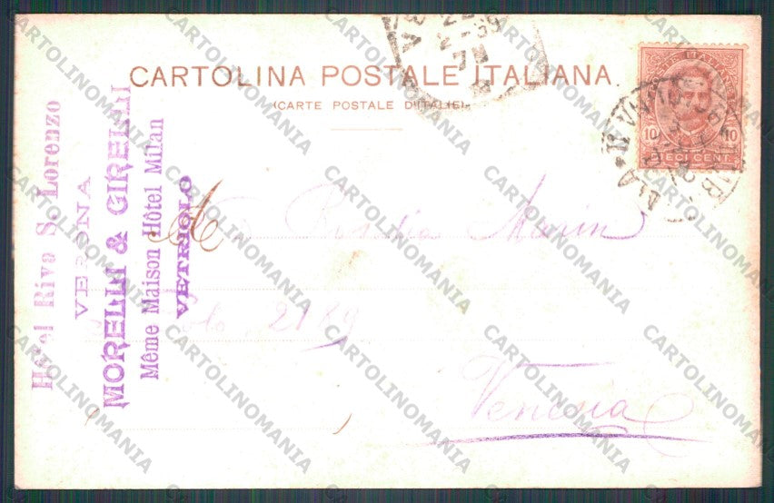 Verona Città Anfiteatro cartolina VK1996 – retro