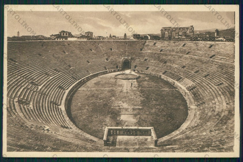 Verona Città Arena cartolina VK1998 – fronte