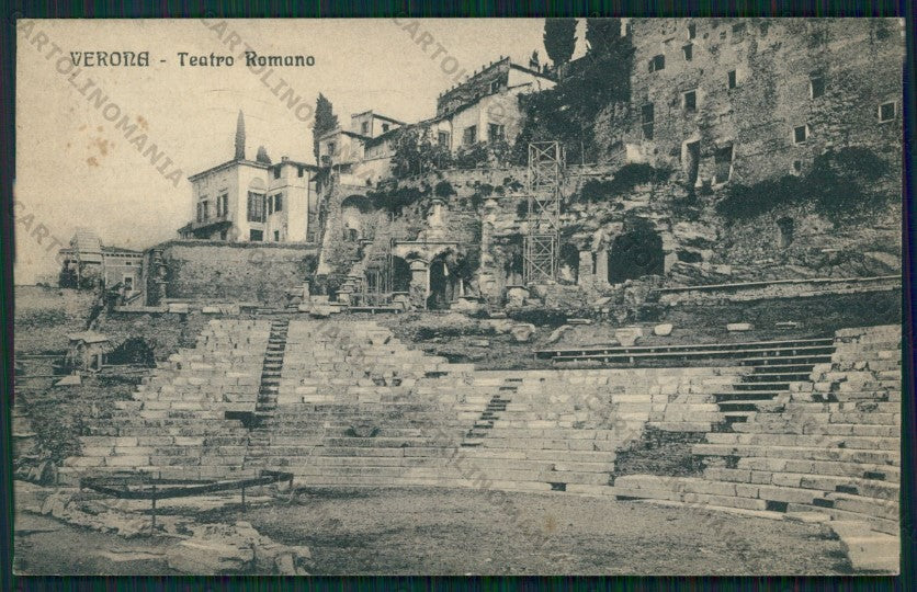 Verona Città Teatro Romano cartolina VK2002 – fronte
