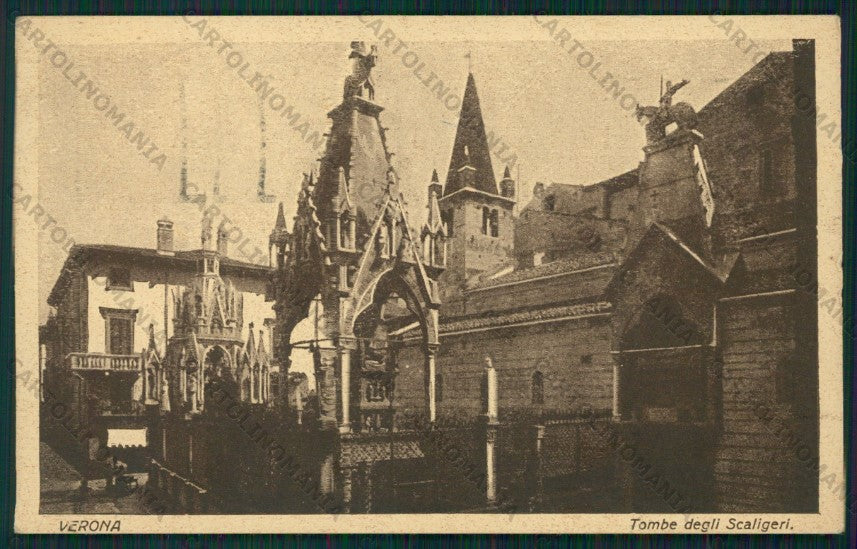 Verona Città Tomba degli Scaligeri cartolina VK2009 – fronte