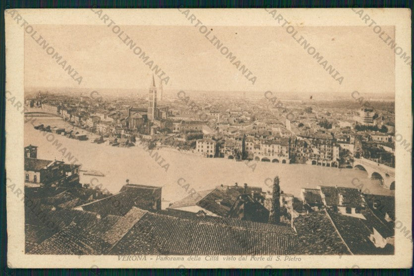 Verona Città Forte di San Pietro cartolina VK2012 – fronte
