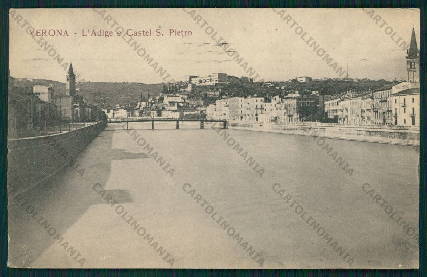 Verona Città Adige cartolina VK2015 – fronte