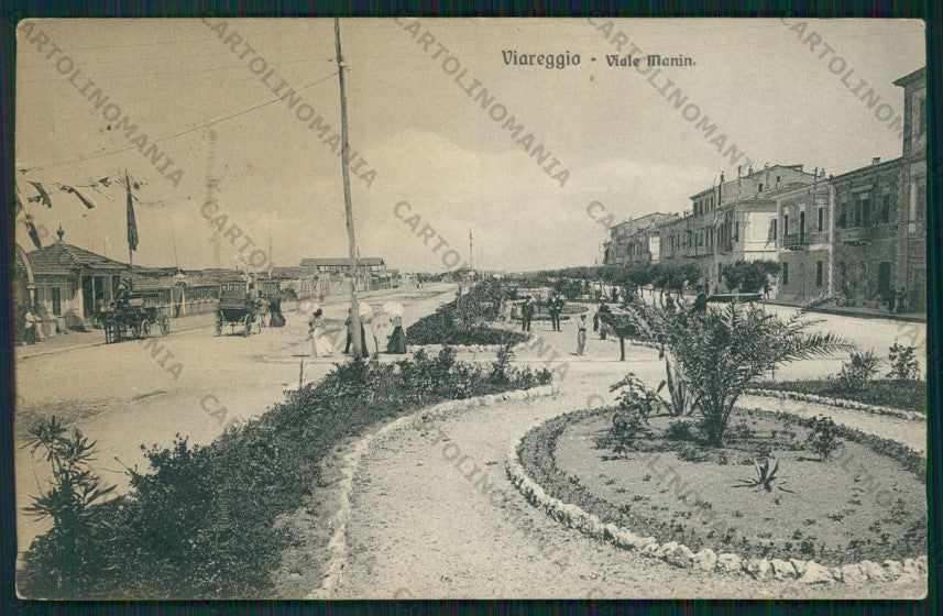 Lucca Viareggio cartolina VK2037 – fronte