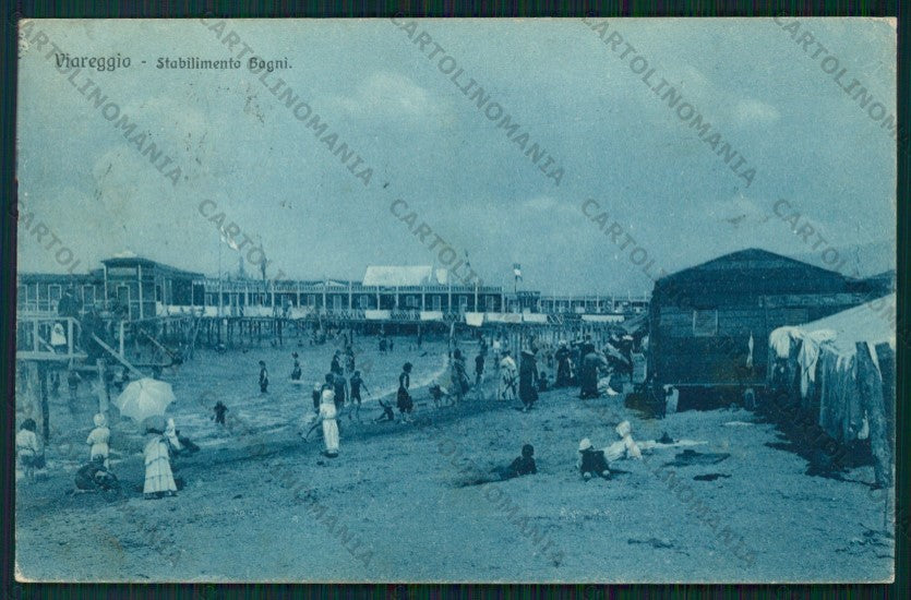 Lucca Viareggio cartolina VK2040 – fronte