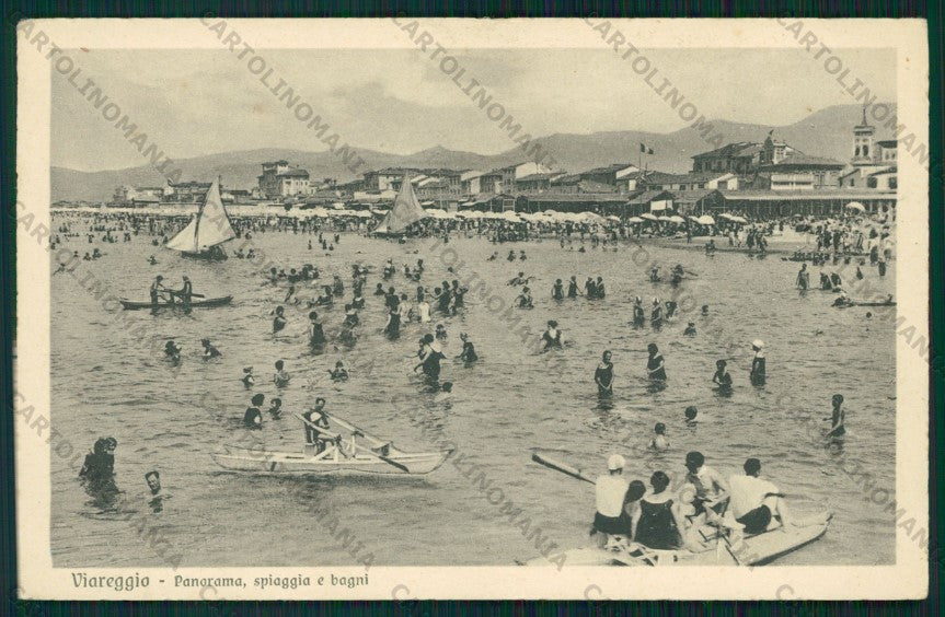 Lucca Viareggio cartolina VK2045 – fronte