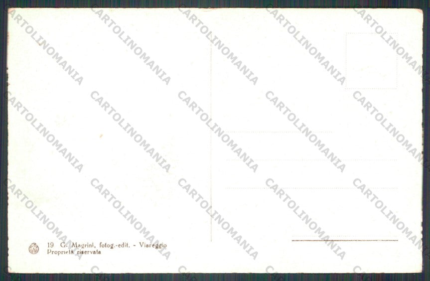 Lucca Viareggio cartolina VK2045 – retro