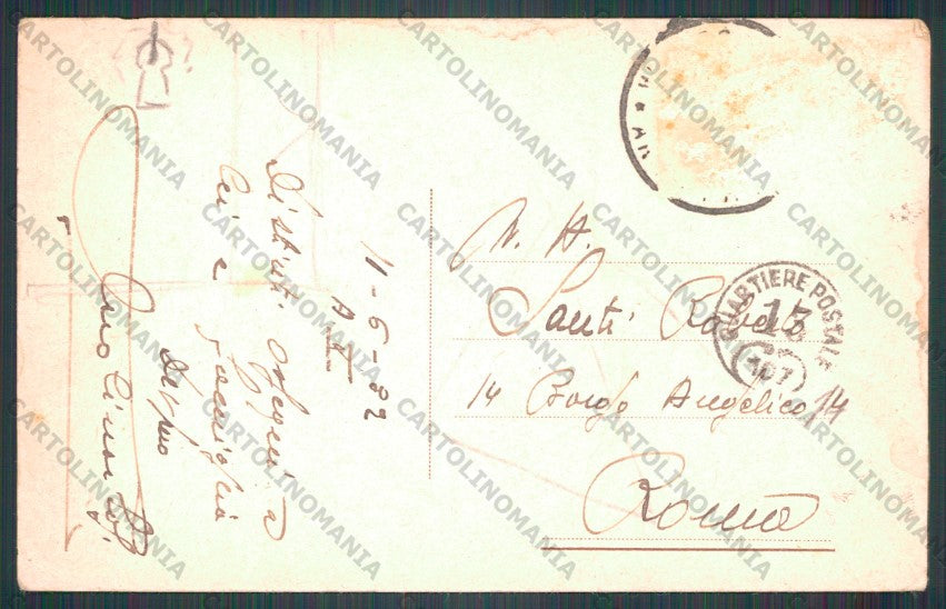 Lucca Viareggio PIEGHE cartolina VK2046 – retro