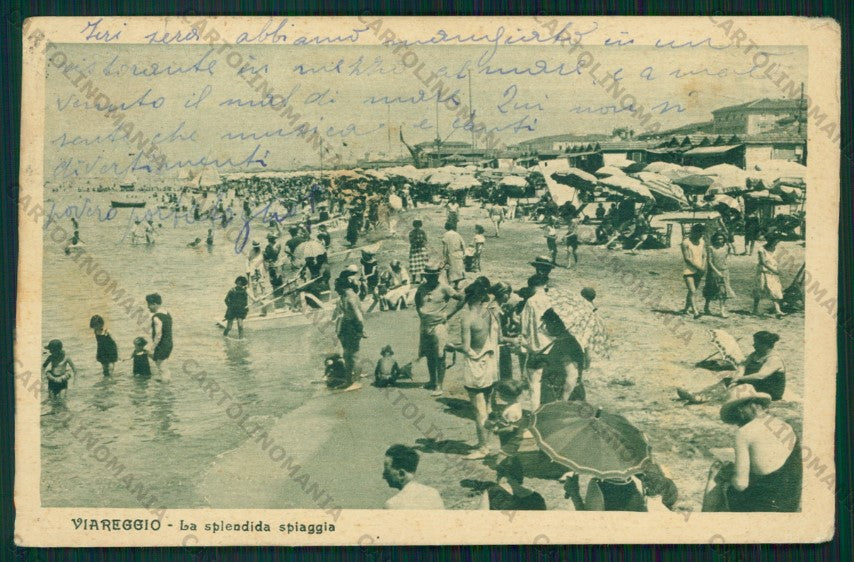 Lucca Viareggio PIEGHINE cartolina VK2047 – fronte