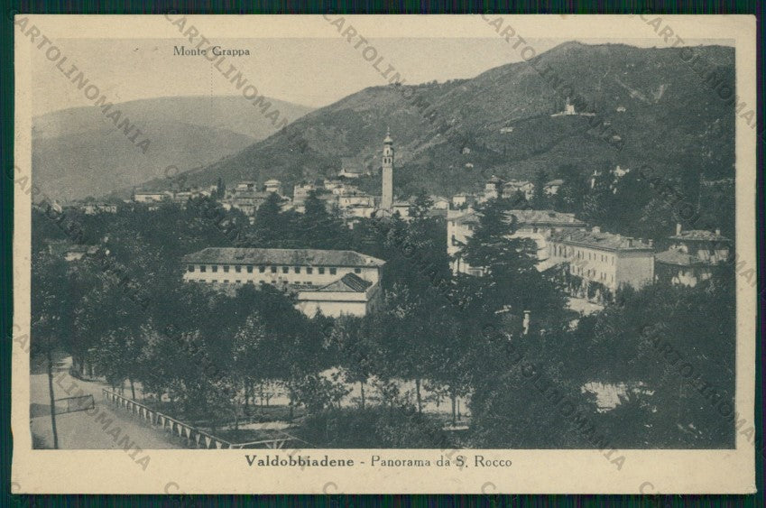 Treviso Valdobbiadene San Rocco Monte Grappa cartolina VK2056 – fronte