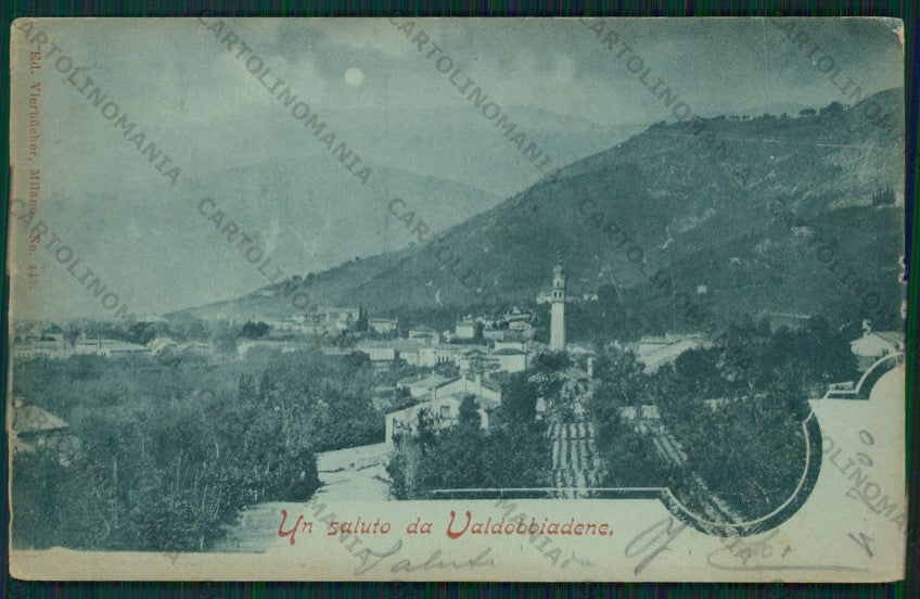 Treviso Valdobbiadene Chiaro di Luna cartolina VK2060 – fronte