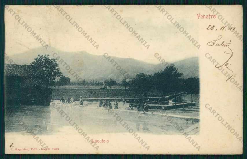Isernia Venafro Lavandaie cartolina VK2092 – fronte