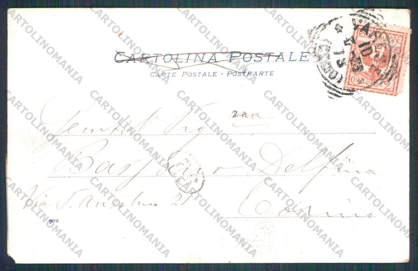 Varese Città Stazione ANGOLINO STRAPPATO cartolina VK2112 – retro