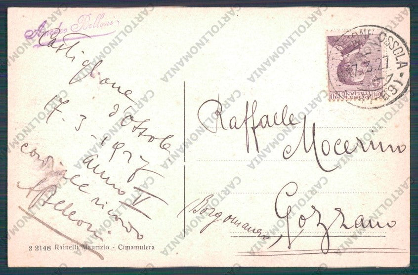 Verbania Castiglione d'Ossola Costumi cartolina VK2113 – retro