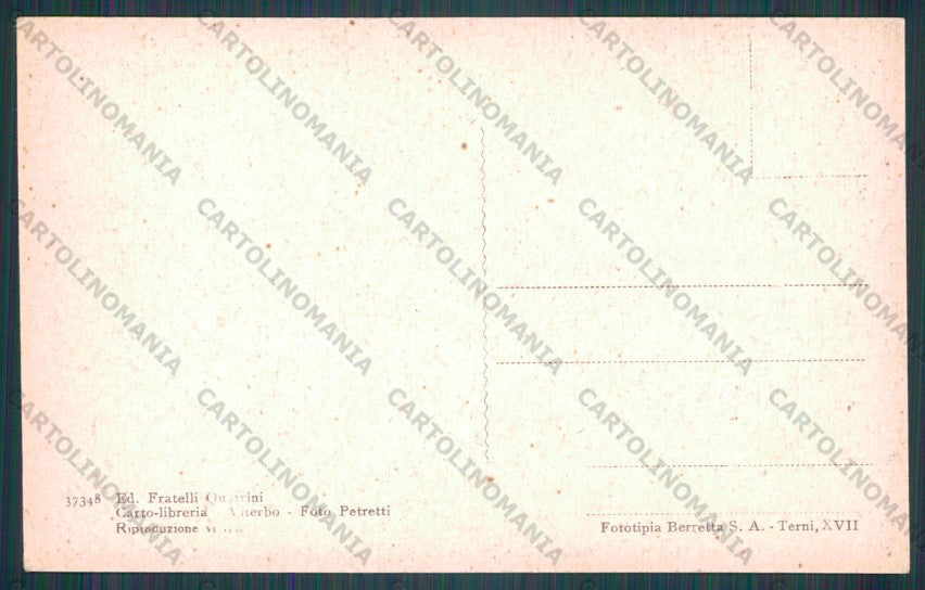 Viterbo Terme di cartolina VK2130 – retro