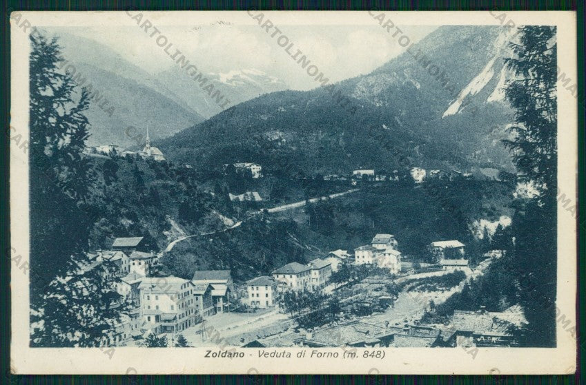 Belluno Zoldano Formo PIEGHINA cartolina VK2138 – fronte