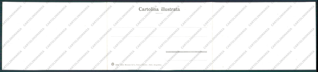 Firenze Città Tripla cartolina VK2150 – retro