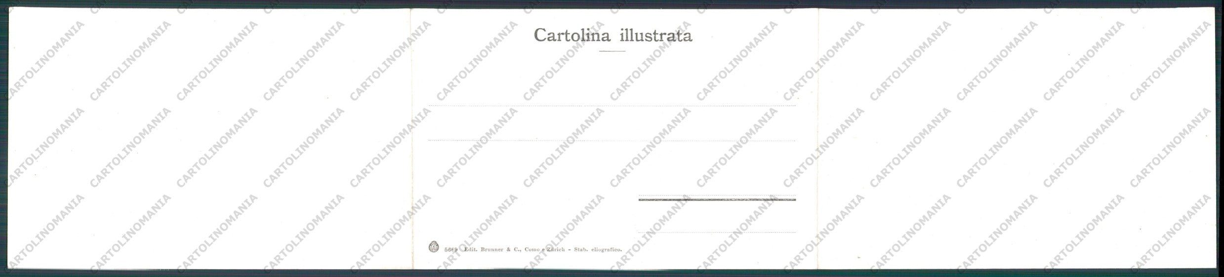 Firenze Città Tripla cartolina VK2150 – retro