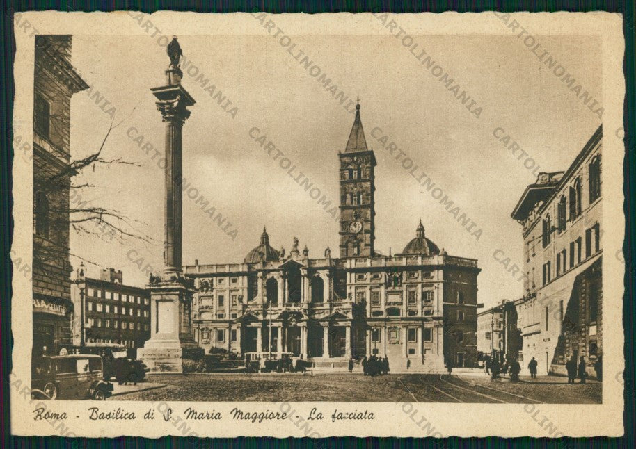 Roma Città Santa Maria Maggiore PIEGA FG cartolina VK2154 – fronte