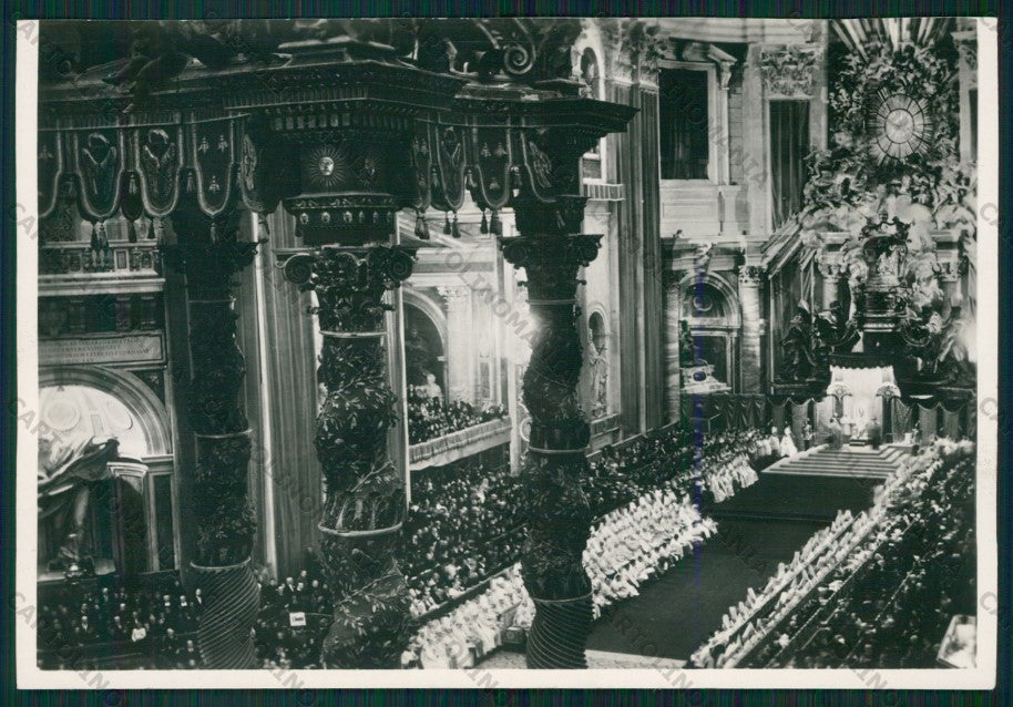 Roma Città Incoronazione Papa Pio XII 1939 Foto FG cartolina VK2163 – fronte