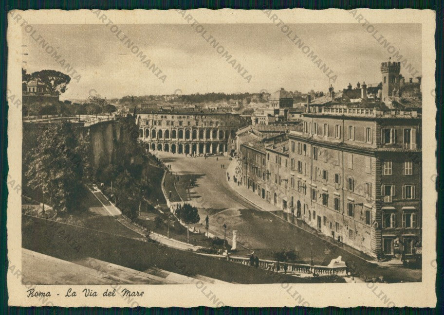 Roma Città Via del Mare FG cartolina VK2167 – fronte