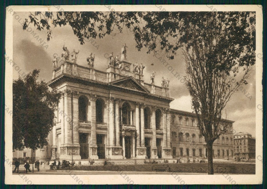 Roma Città San Giovanni Laterano STRAPPO PIEGA FG cartolina VK2177 – fronte