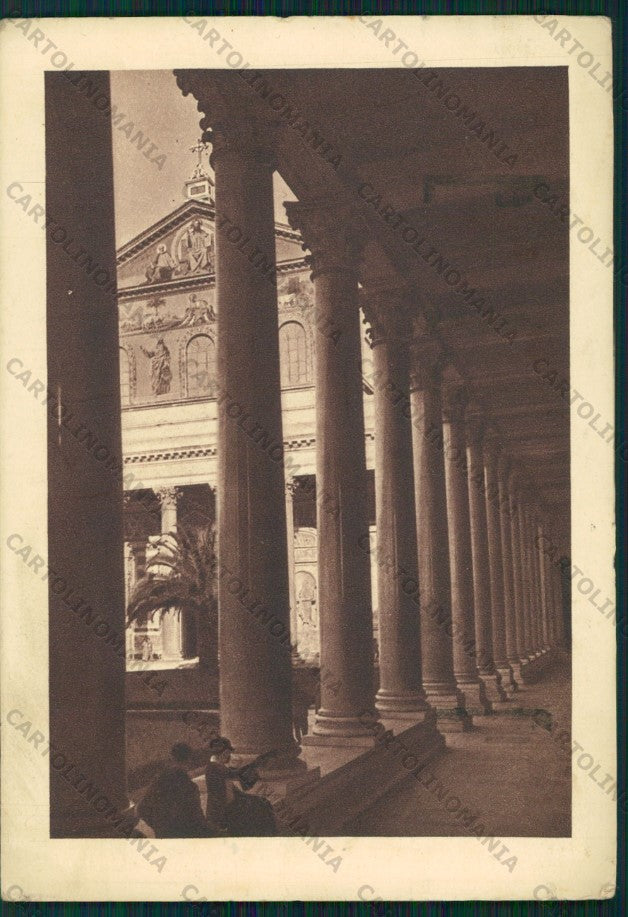 Roma Città Basilica di San Paolo FG cartolina VK2187 – fronte