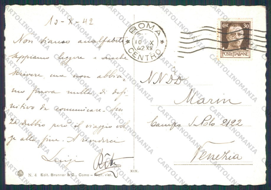 Roma Città Basilica di San Paolo PIEGHINA FG cartolina VK2190 – retro