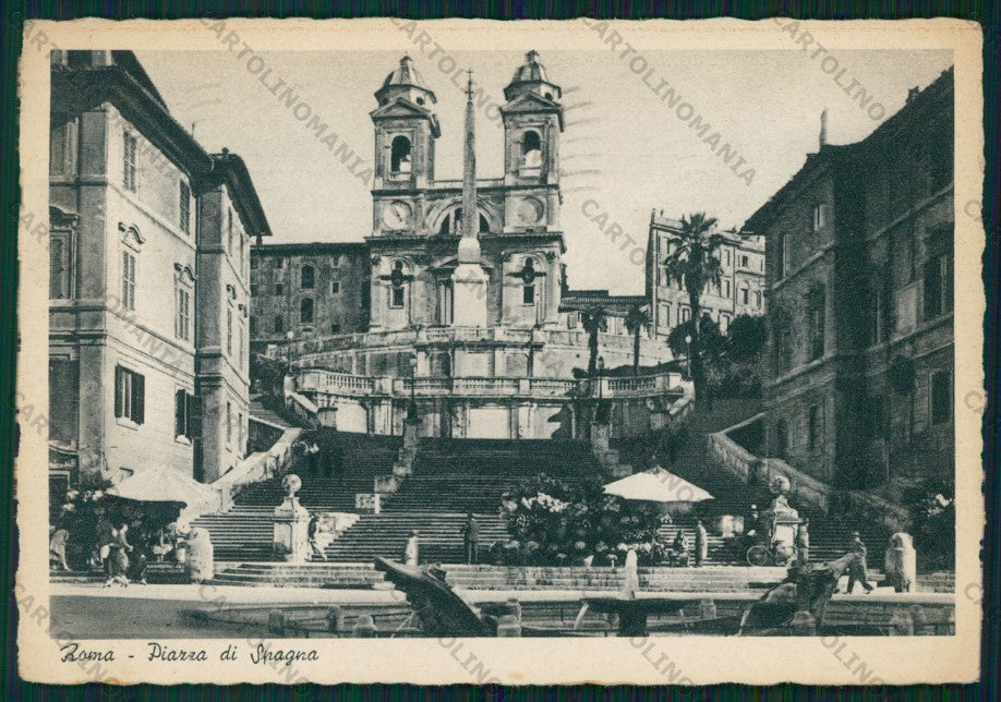 Roma Città Piazza di Spagna FG cartolina VK2191 – fronte