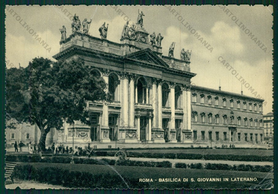 Roma Città San Giovanni Laterano PIEGHE FG cartolina VK2203 – fronte