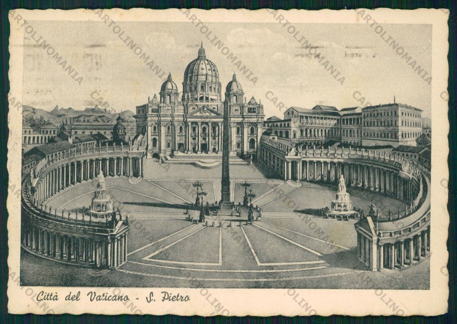 Roma Città del Vaticano Basilica San Pietro FG cartolina VK2219 – fronte