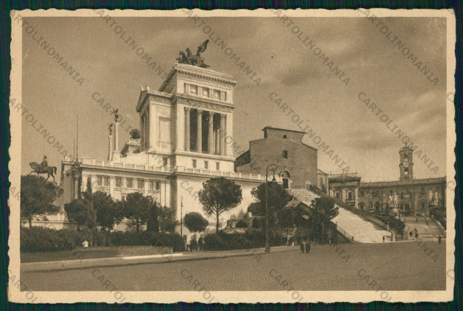 Roma Città Campidoglio PIEGHE FG cartolina VK2269 – fronte