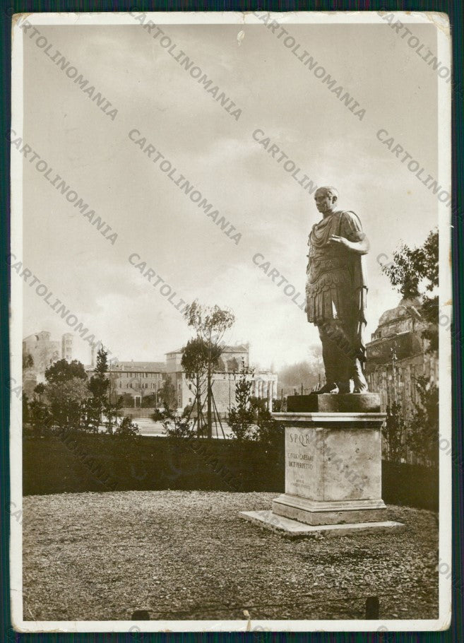 Roma Città Foro di Giuio Cesare STRAPPINI PIEGHINE Foto FG cartolina VK2277 – fronte