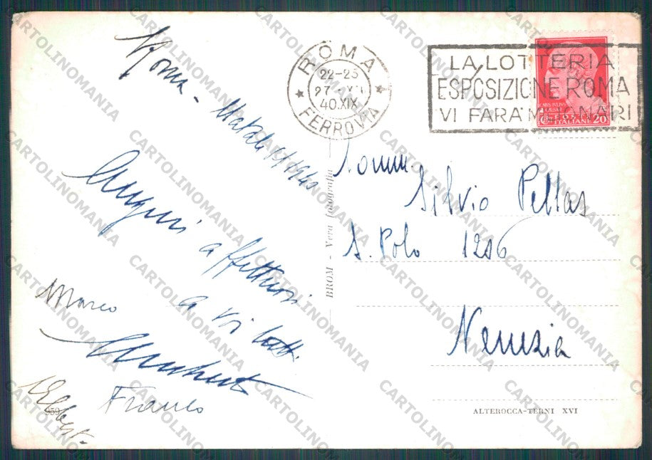 Roma Città Piazza del Popolo PEGHINA Foto FG cartolina VK2288 – retro