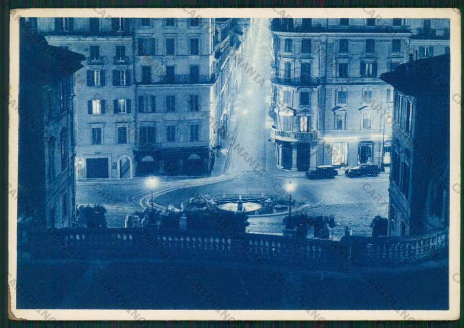 Roma Città Piazza di Spagna Barcaccia Auto FG cartolina VK2291 – fronte