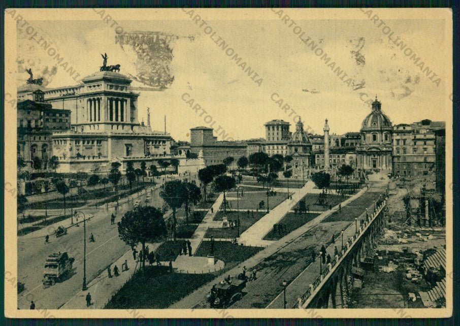 Roma Città Monumento Vittorio Emanuele II FG cartolina VK2297 – fronte