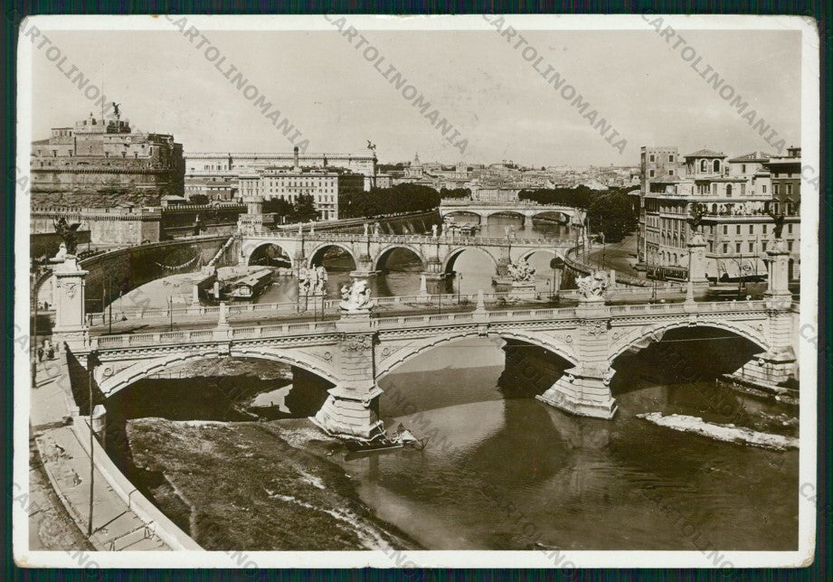 Roma Città Ponti Umberto I Sant'Angelo PIEGHINA Foto FG cartolina VK2308 – fronte