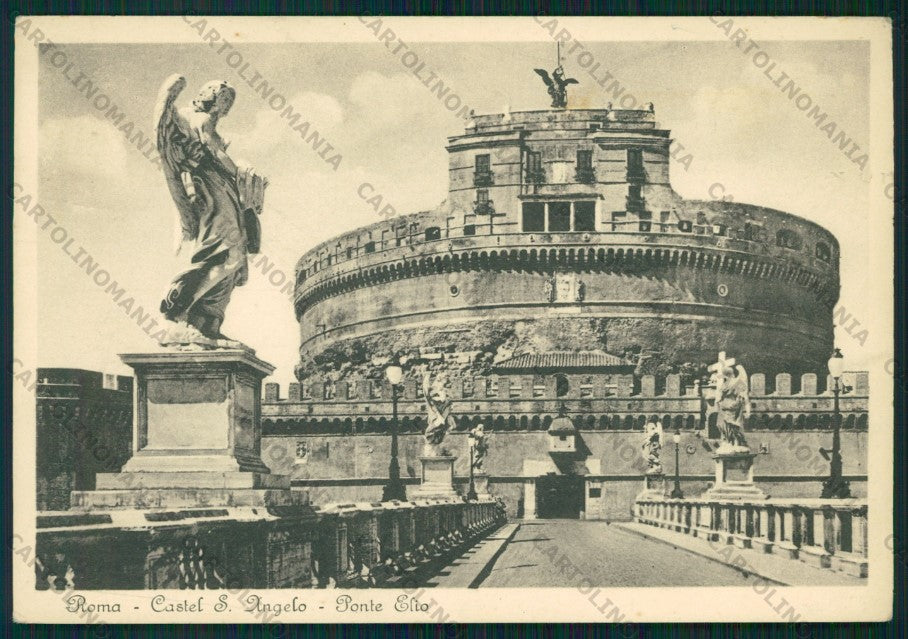 Roma Città Castel Sant'Angelo Ponte Elio FG cartolina VK2312 – fronte