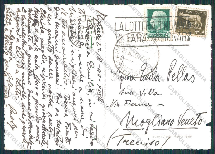 Roma Città Via dell'Impero STRAPPO Foto FG cartolina VK2325 – retro